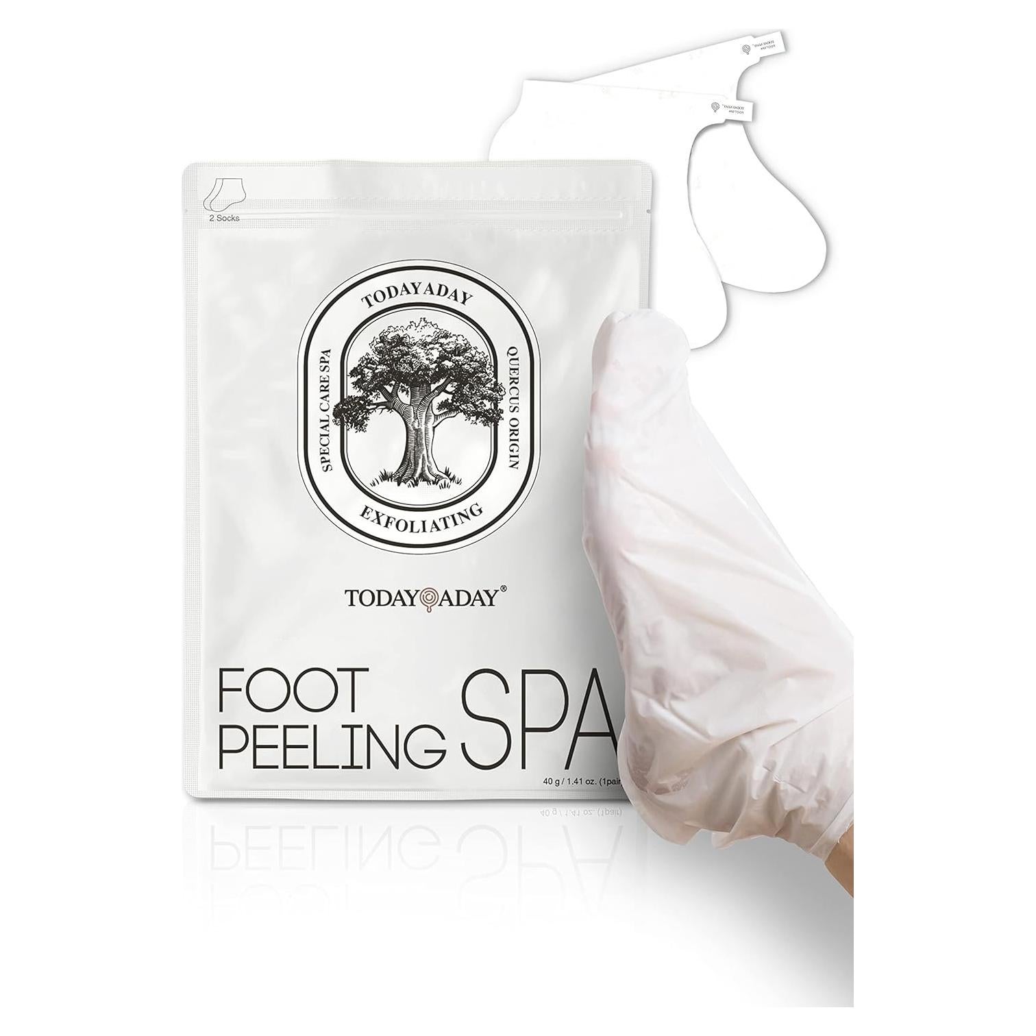 Mascarilla Exfoliante para Pies TODAYADAY - 3 Pares Hidratantes