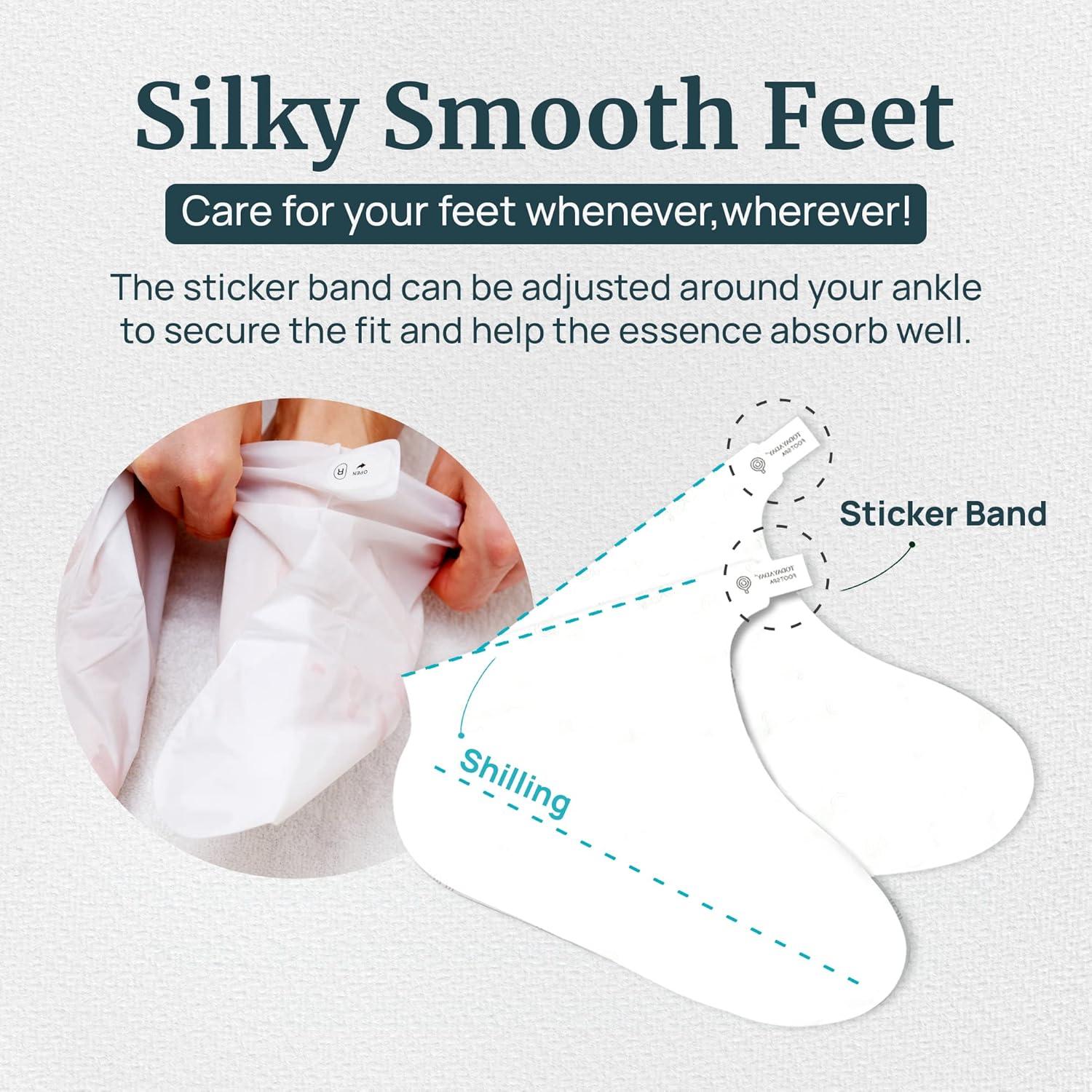 Mascarilla Exfoliante para Pies TODAYADAY - 3 Pares Hidratantes