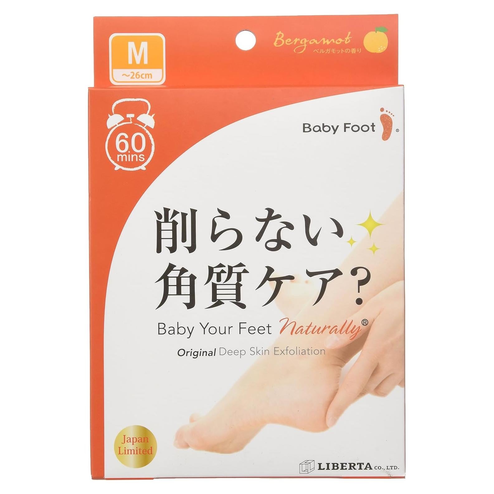 Baby Foot Exfoliante para Pies Liberta 60min Gel Japonés
