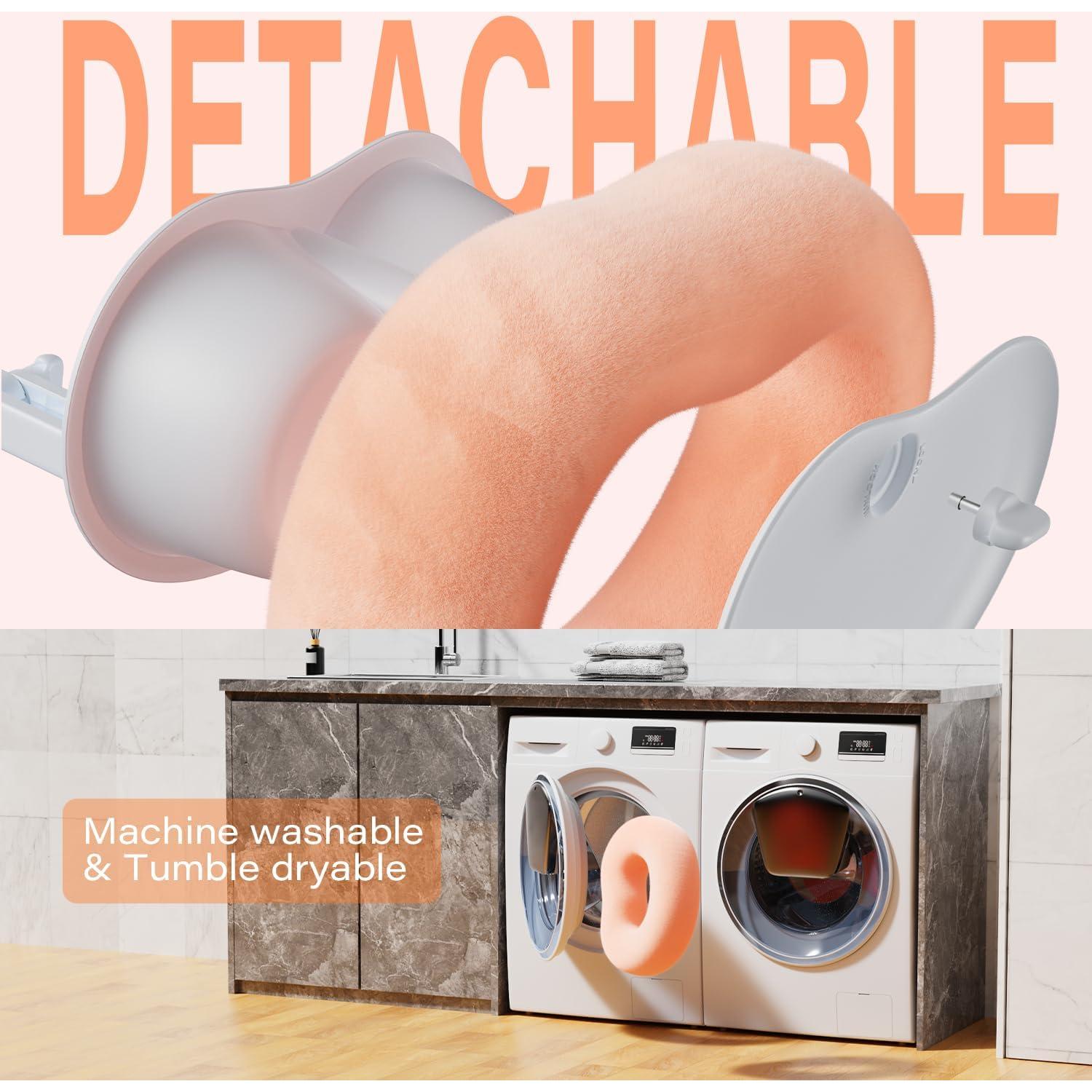 Soporte de Almohada para Tablet Atisek Rosa 3 en 1 Ajustable