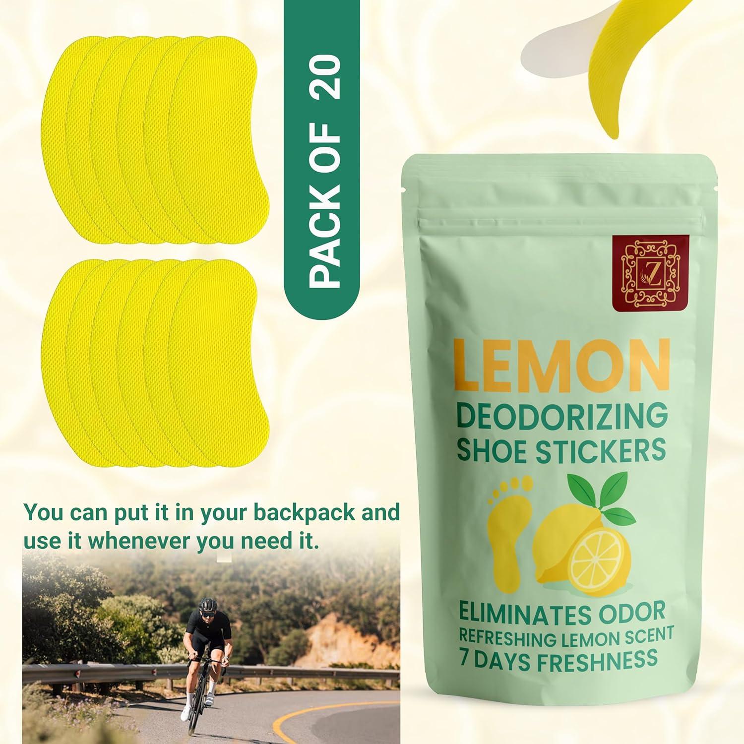 Parches Desodorantes Naturales ZIPSON para Zapatos - 20 Unidades