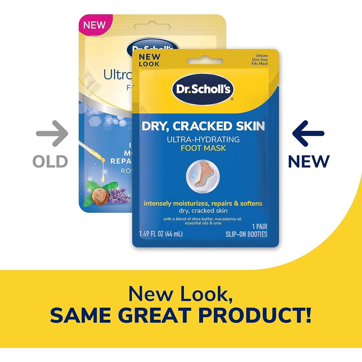 Paquete de 3 Mascarillas Hidratantes Dr. Scholl's + Spray Exfoliante Freeman 118ml