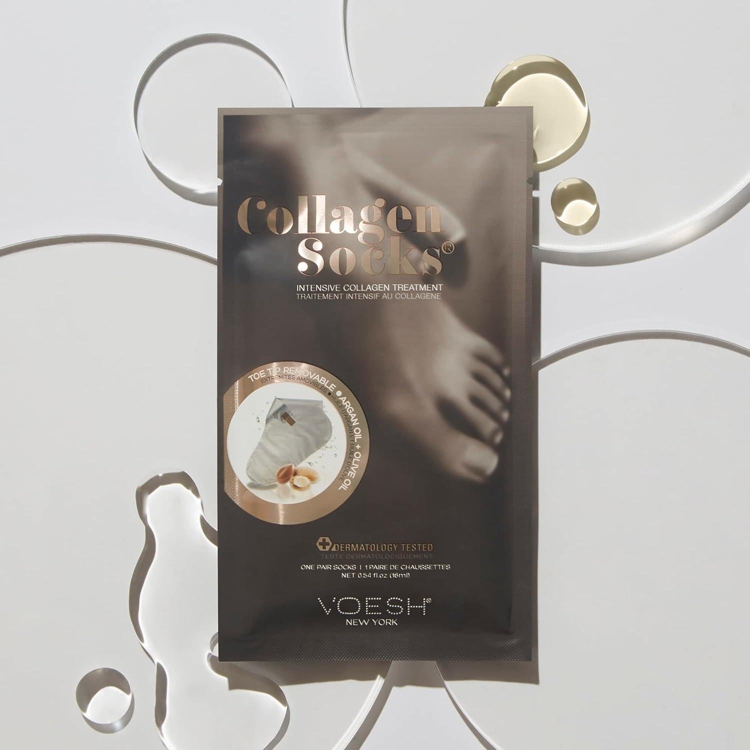 Calcetines Hidratantes VOESH con Colágeno Vegano - 3 Unidades