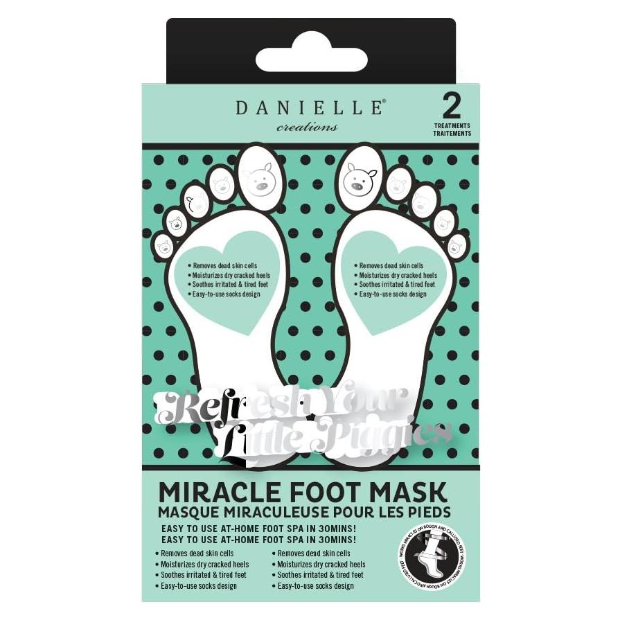 Mascarilla nutritiva para pies Danielle Creations - 2 tratamientos