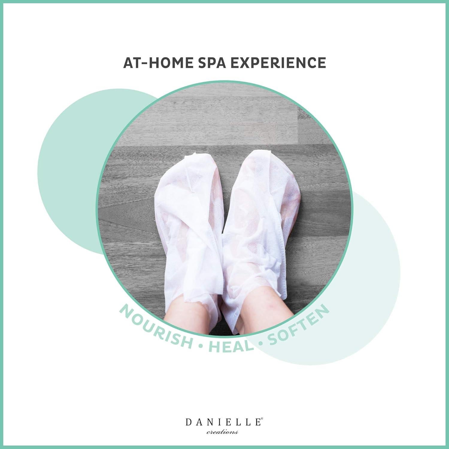 Mascarilla nutritiva para pies Danielle Creations - 2 tratamientos