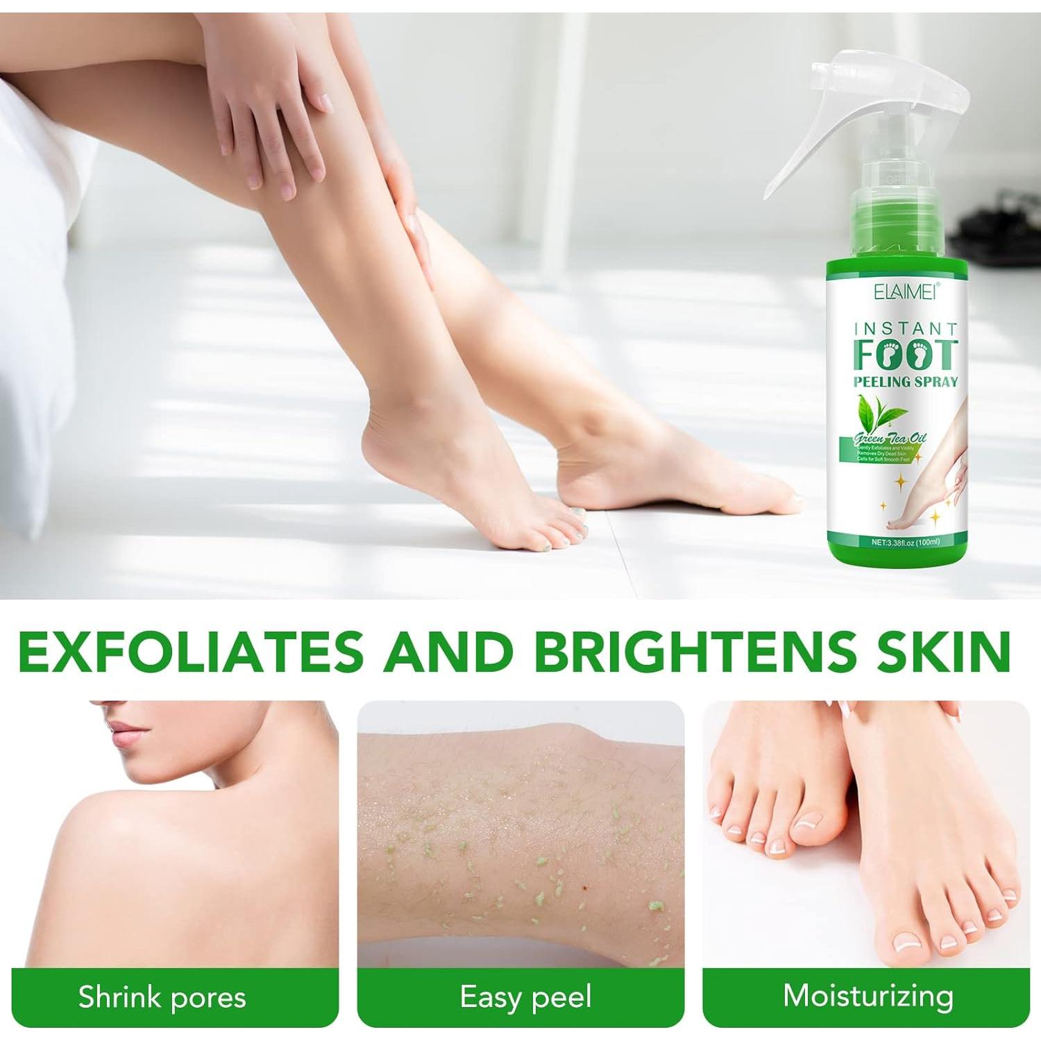 Spray Exfoliante Hidratante para Pies Xintourong 100ml