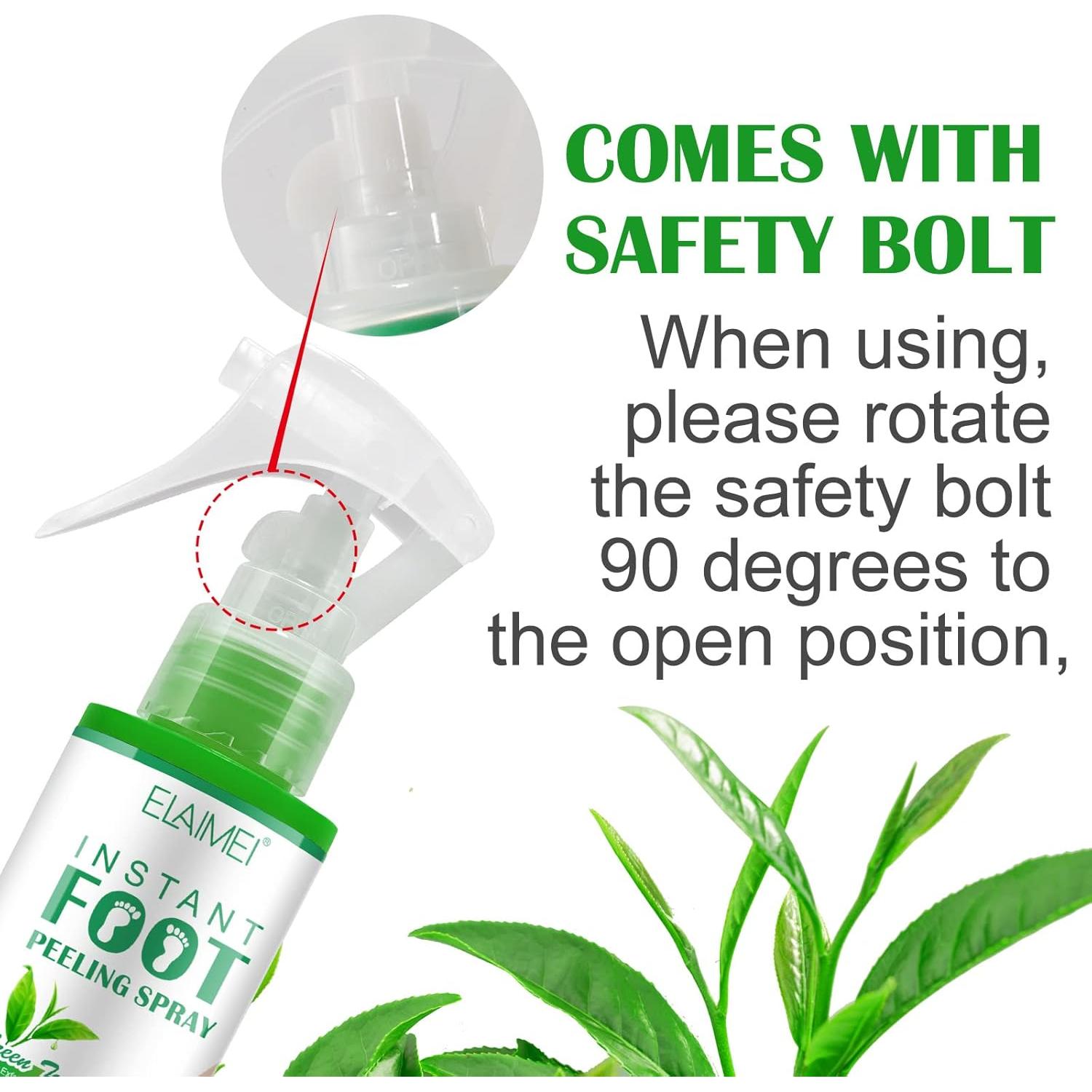 Spray Exfoliante Hidratante para Pies Xintourong 100ml