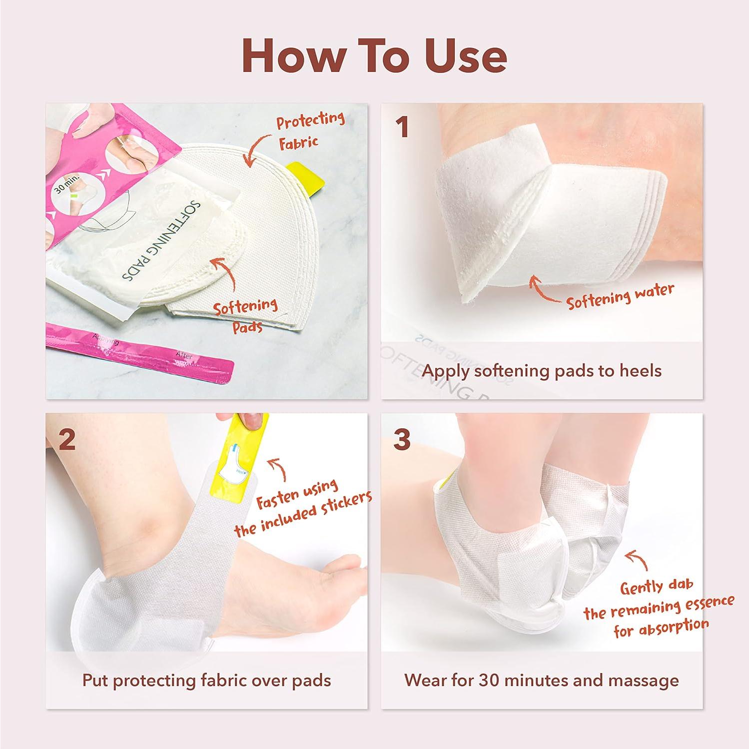 Mascarilla para Talones Purederm - Hidratación y Suavidad Instantánea