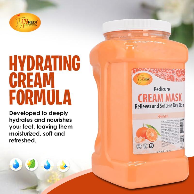 Crema y Mascarilla SPA REDI para Cuerpo y Pies 3.63L Mandarina