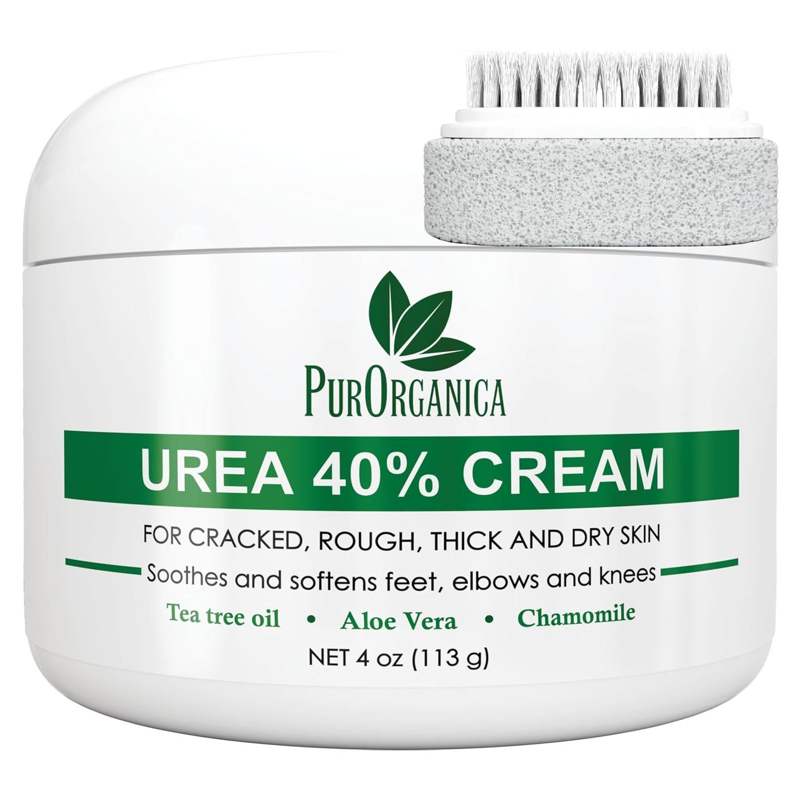 Crema para Pies 40% Urea PurSources - Hidratante y Removedor de Callos