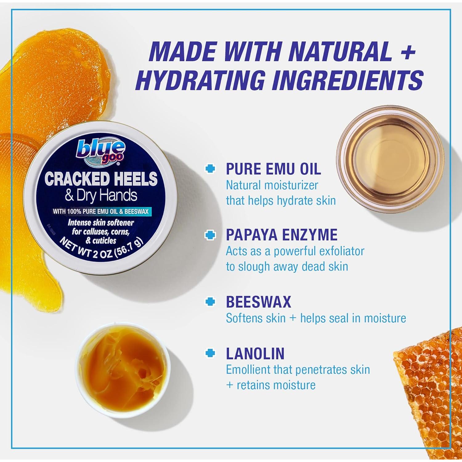 Acondicionador de Piel Blue Goo 60ml para Talones y Manos Secas