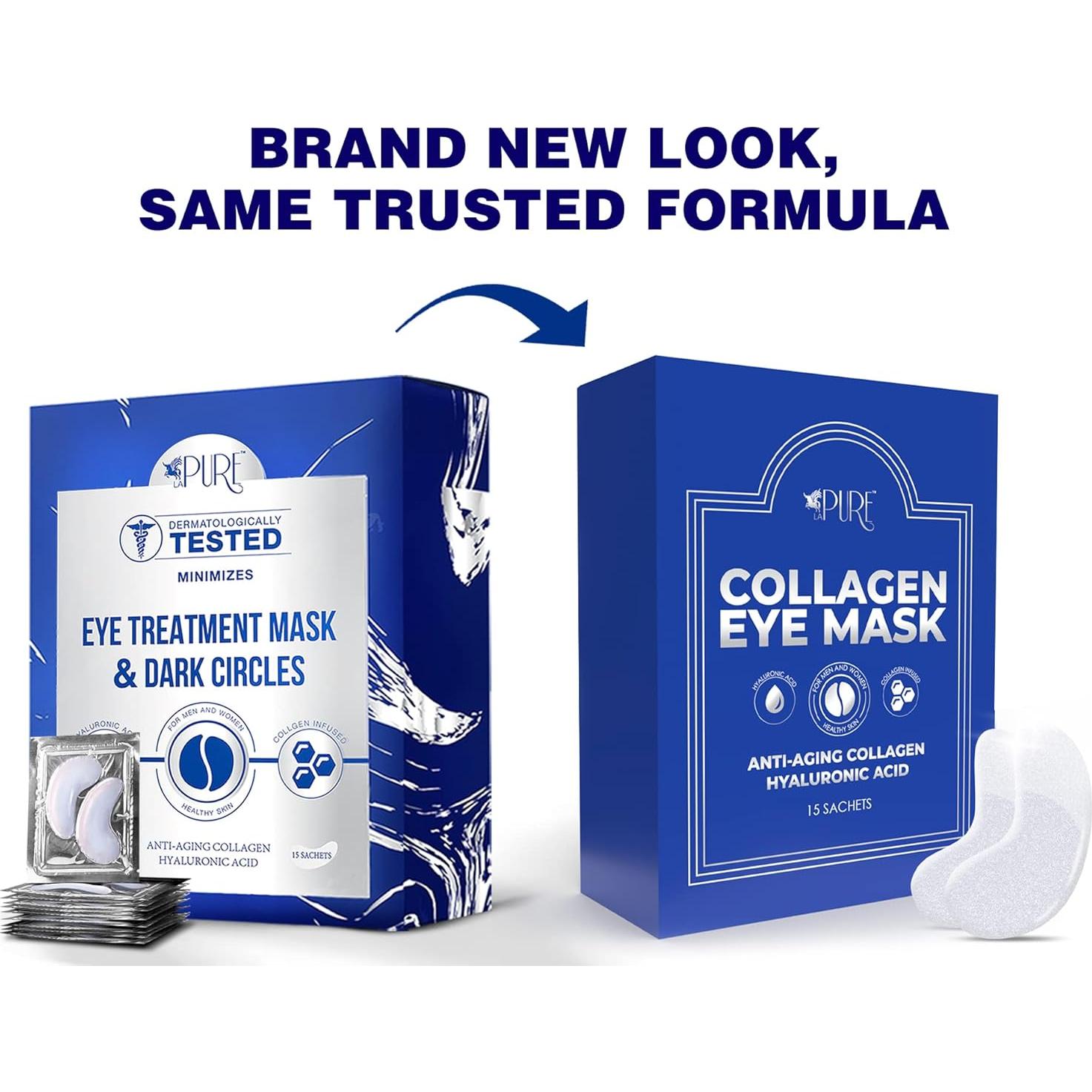 Parche para Ojos Hidratante LA PURE Colágeno 15 unidades