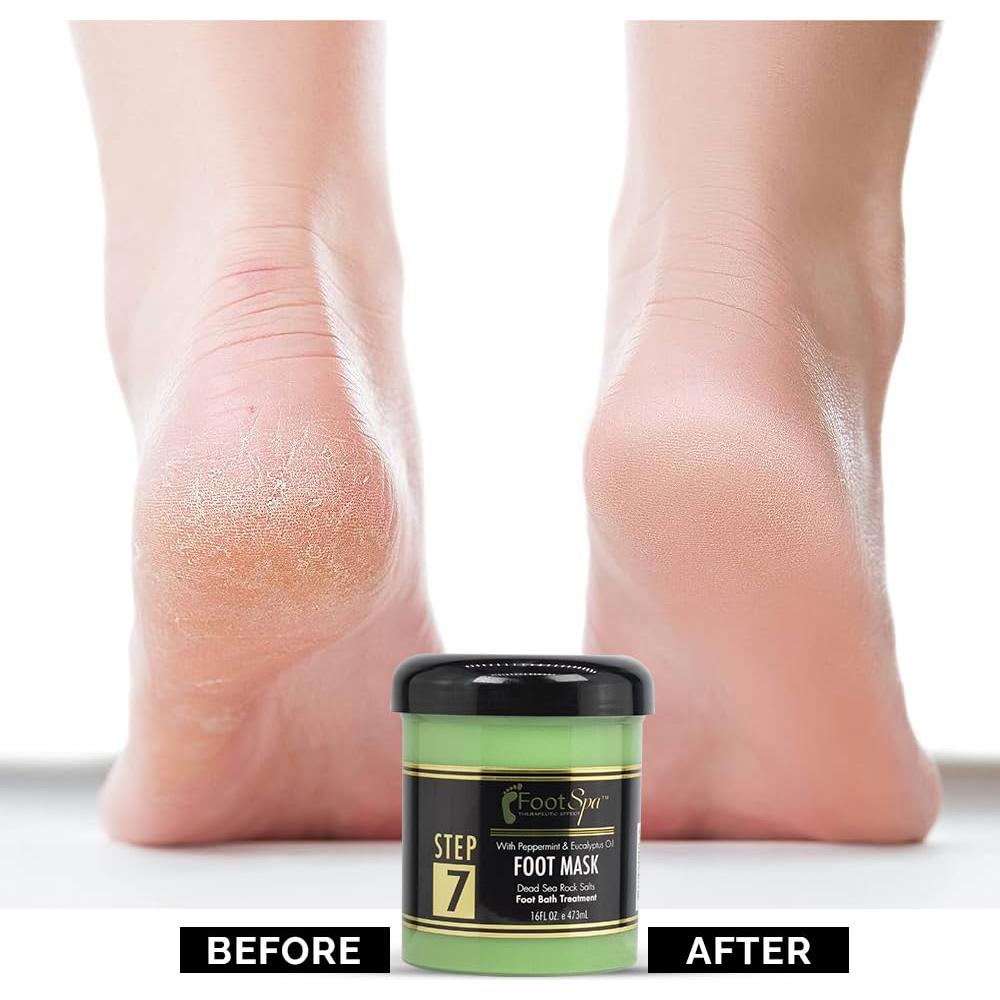 Mascarilla para Pies Chemco 453 g con Aceite de Menta y Eucalipto