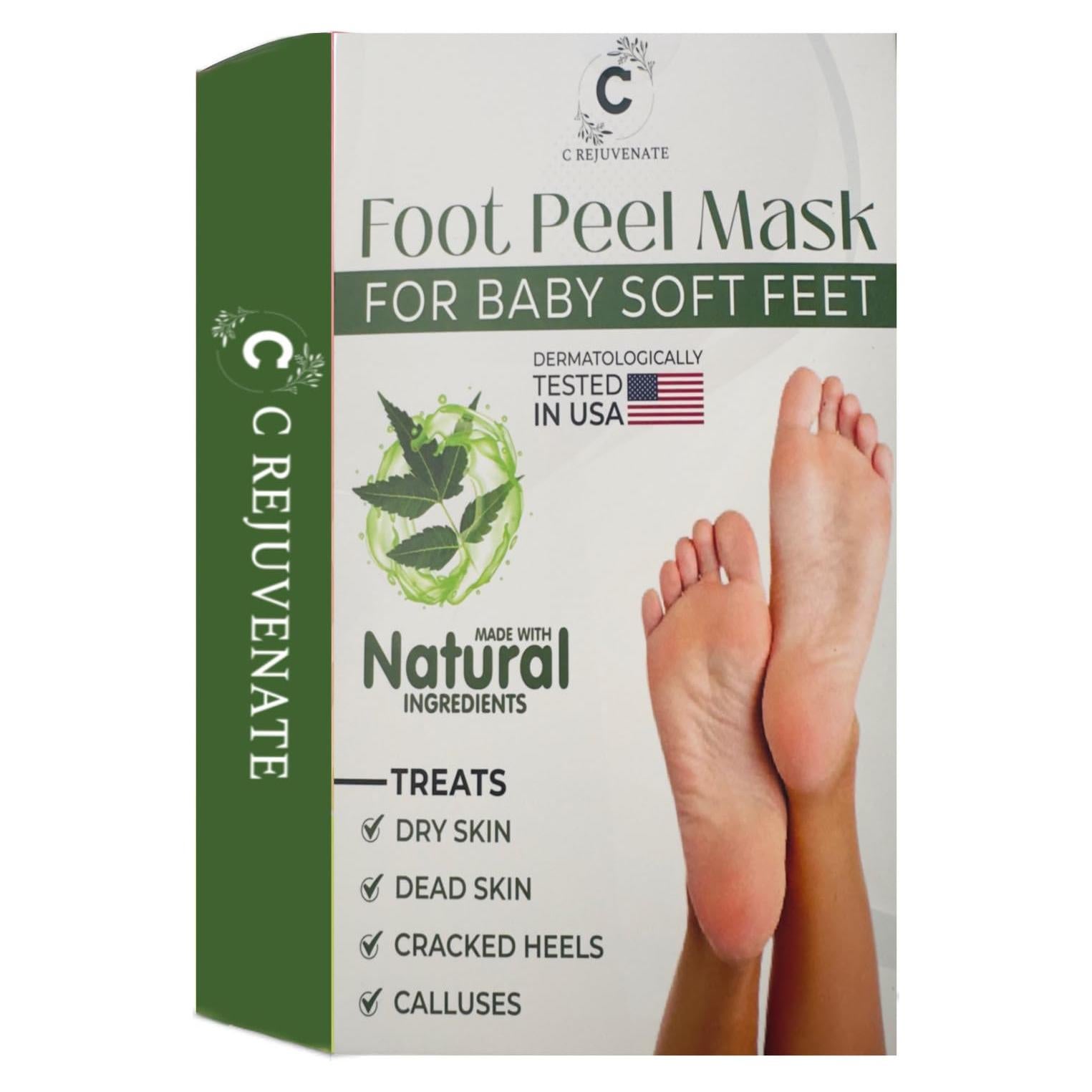 Mascarilla Exfoliante para Pies C Rejuvenate 150g