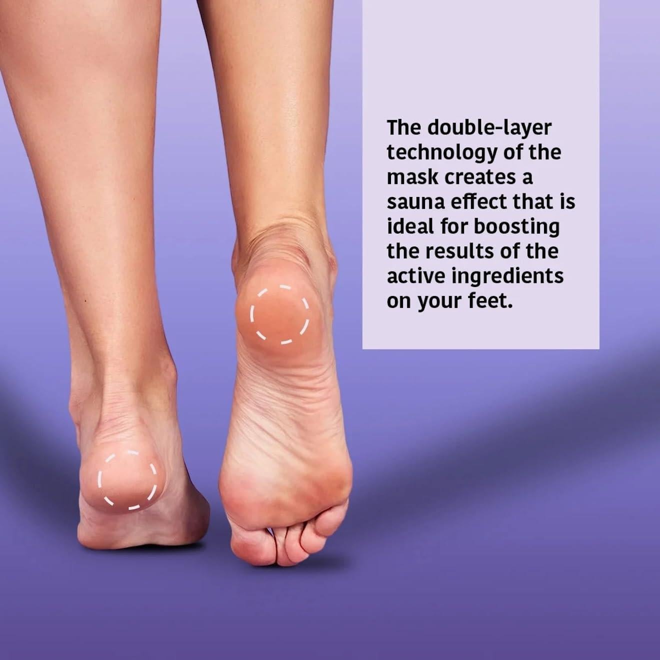 Calcetines Exfoliantes IROHA NATURE | 2 Pares | Ácidos Glicólico y Láctico