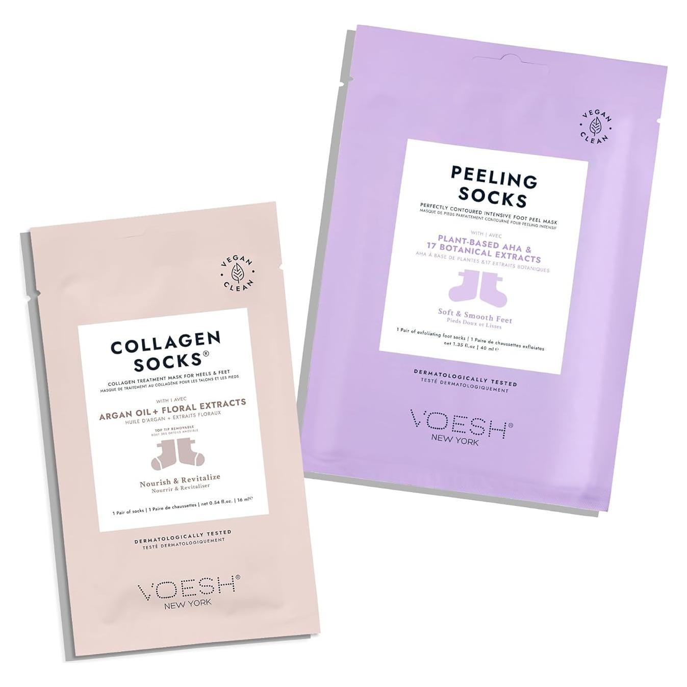 Calcetines Exfoliantes VOESH - Peeling Intensivo para Pies Secos