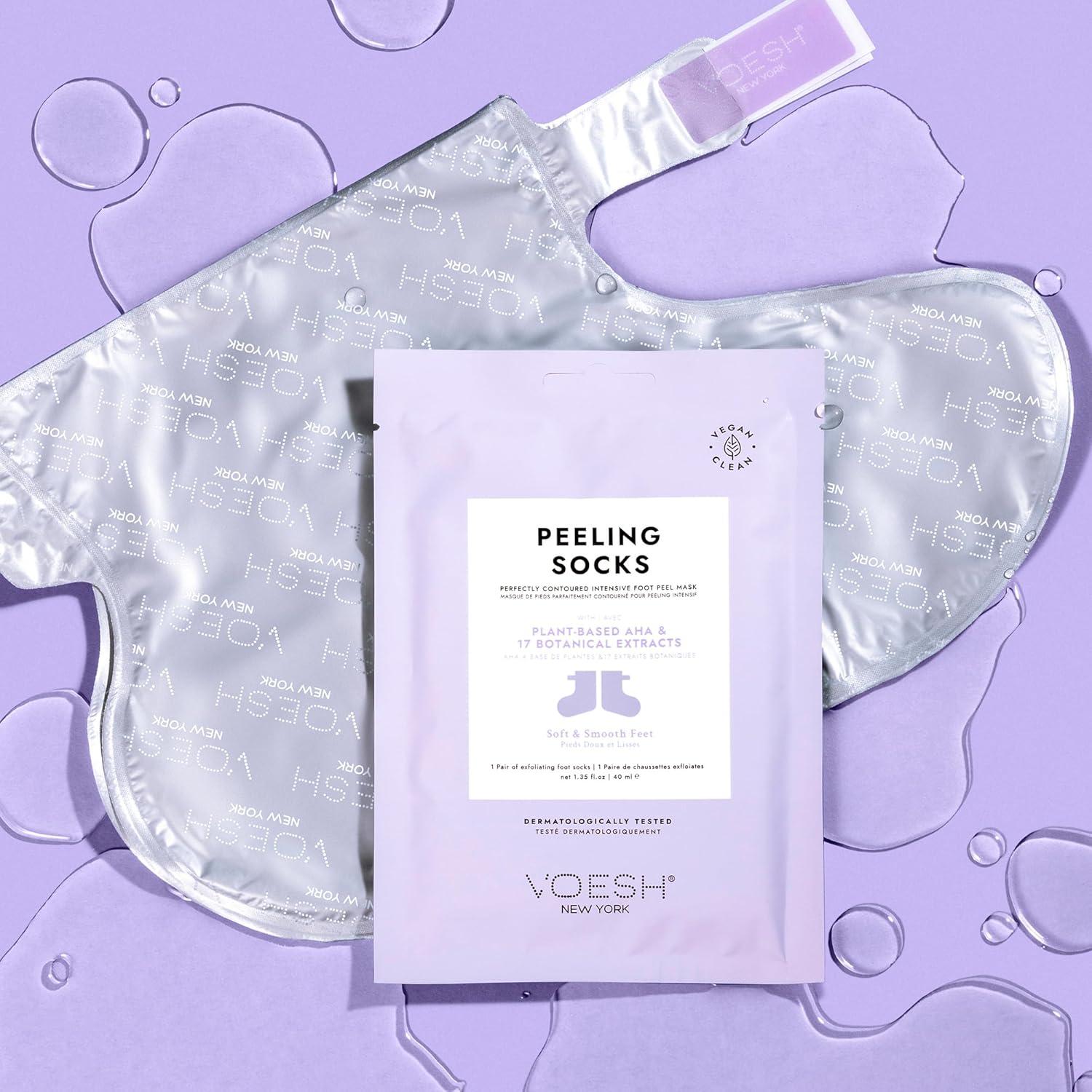 Calcetines Exfoliantes VOESH - Peeling Intensivo para Pies Secos