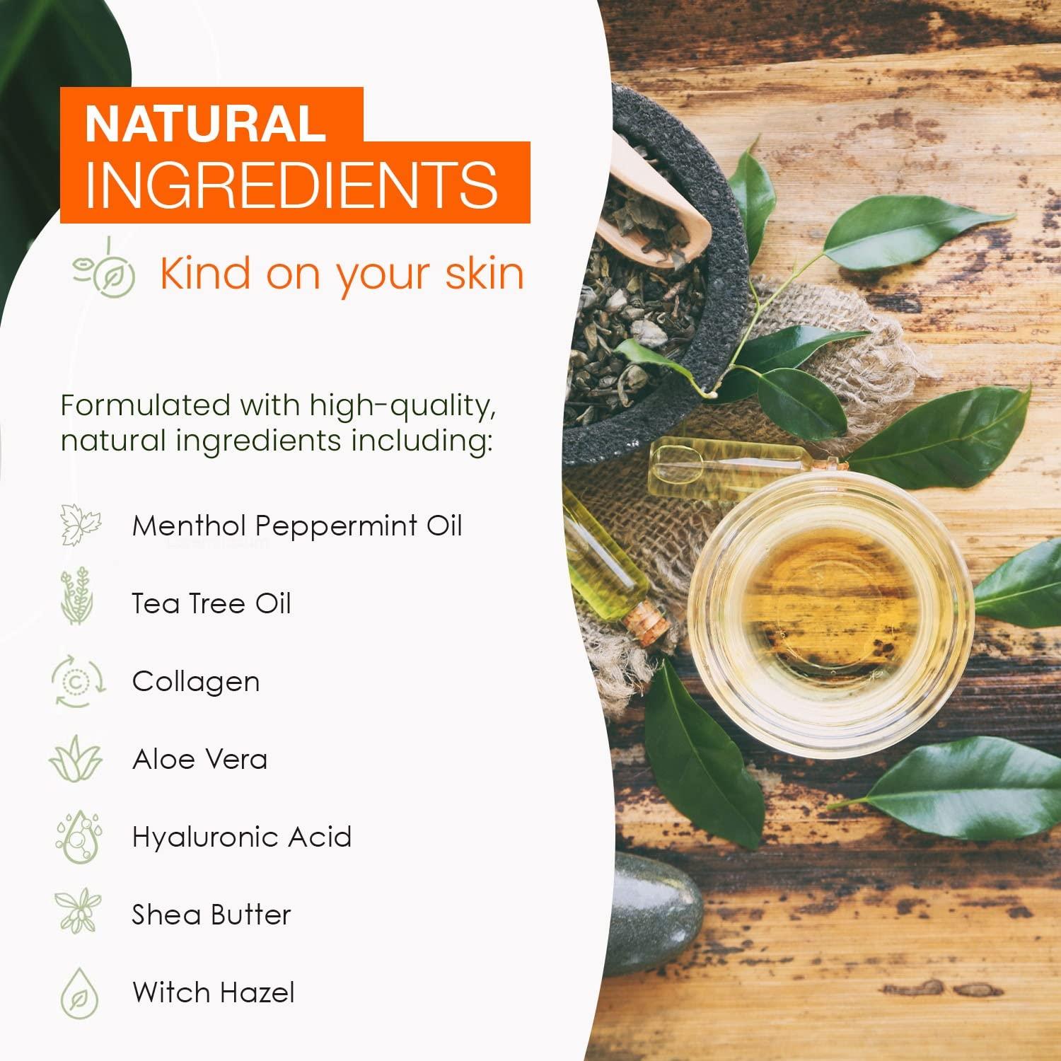 Mascarillas para Pies Klar & Co - Menta y Árbol de Té - 3 Pares