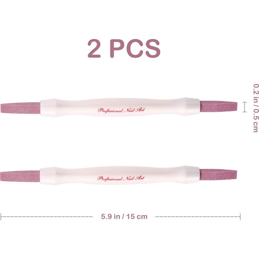 Lima de Uñas de Pómez Lurrose Doble Cabeza 15cm