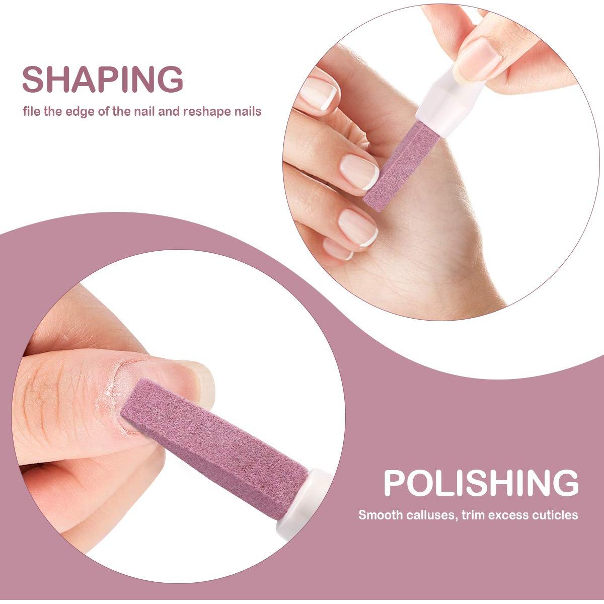 Lima de Uñas de Pómez Lurrose Doble Cabeza 15cm