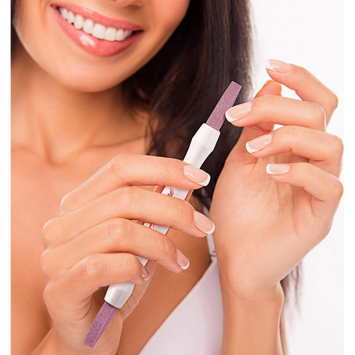 Lima de Uñas de Pómez Lurrose Doble Cabeza 15cm