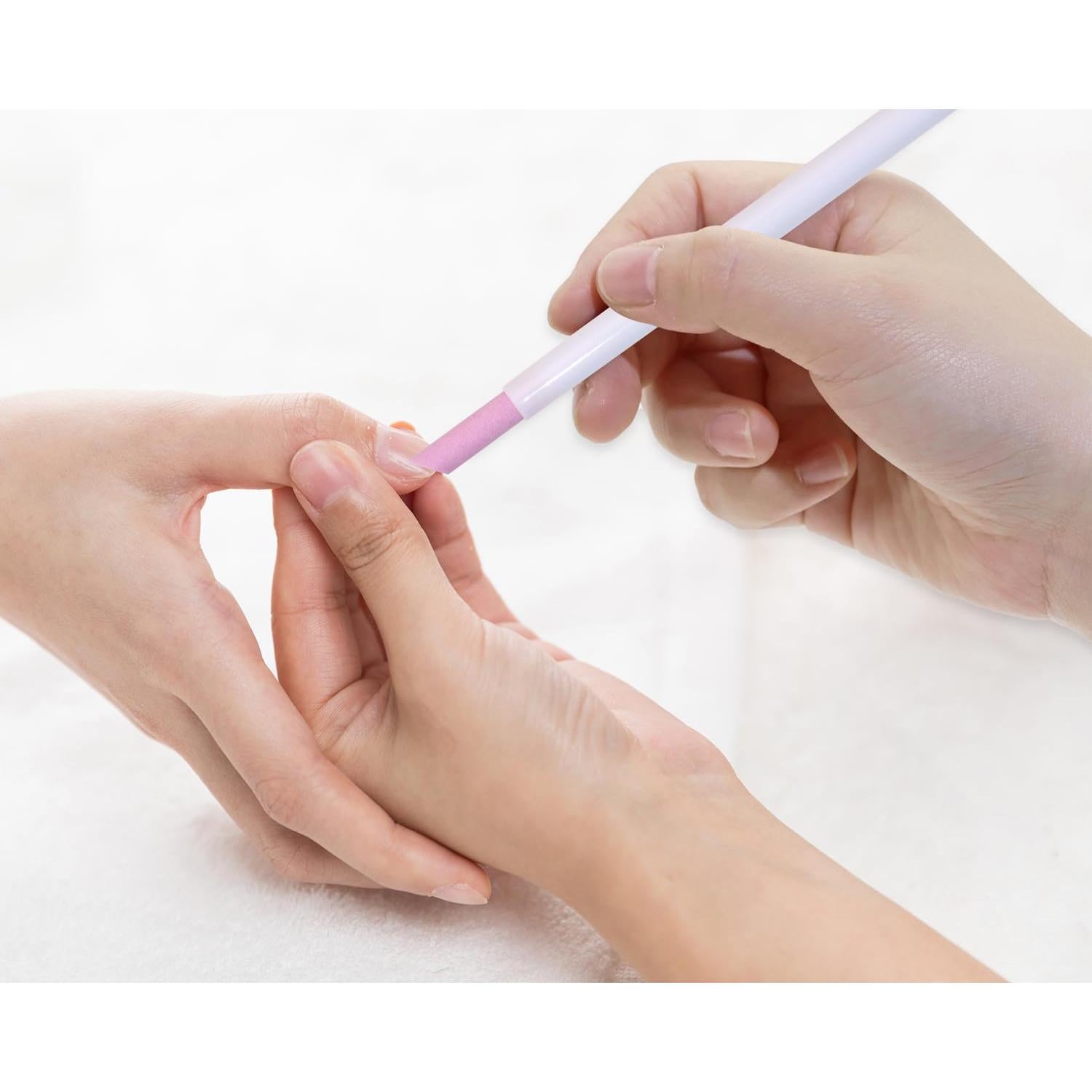 Empujadores de Cutículas de Uñas ONLYKXY 10 Piezas Piedra Pómez