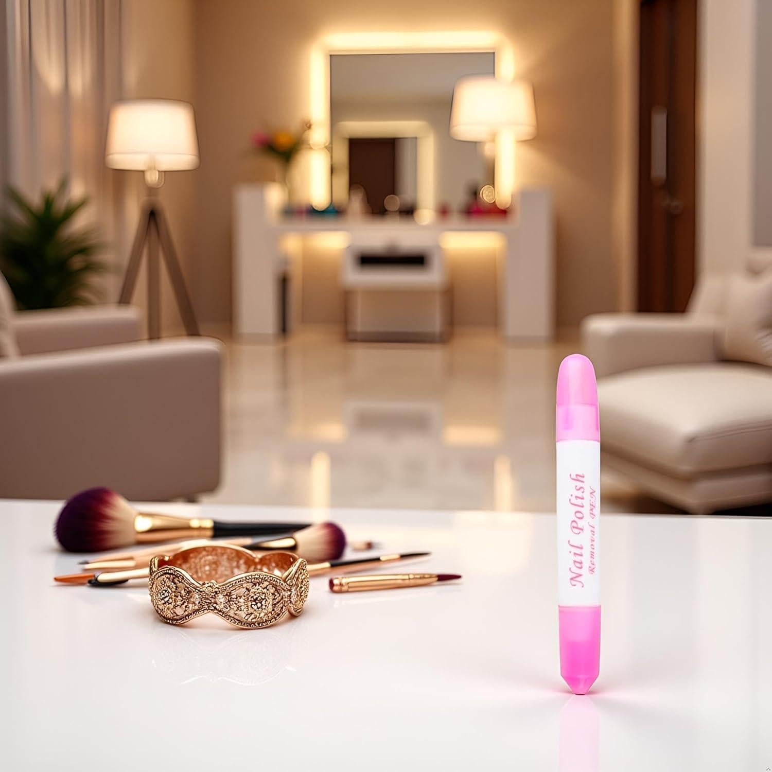 Bolígrafo Corrector de Uñas Jowxsx 6g Rosa para Manicura