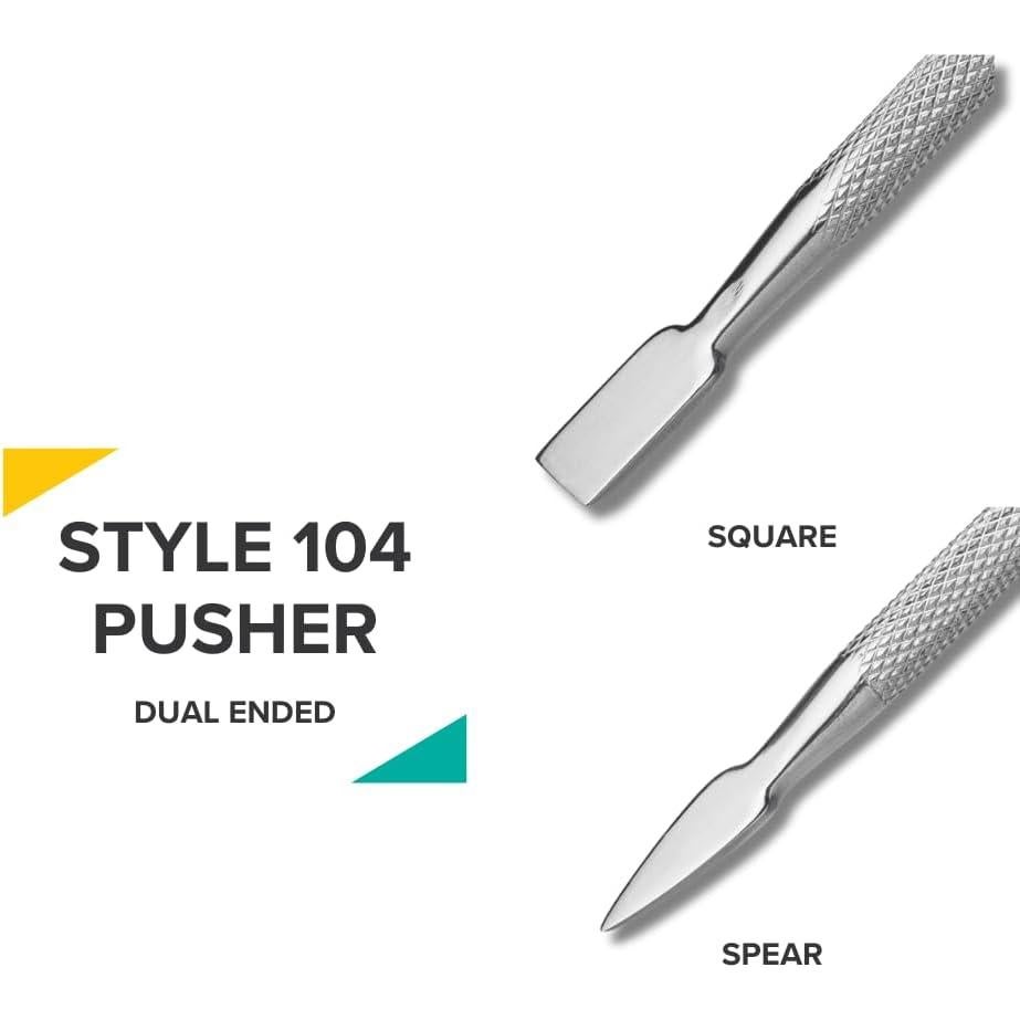 Empujador de Cutículas Rui Smiths 104 - Acero Inoxidable