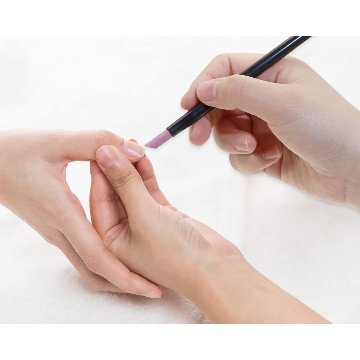 Empujadores de Cutículas de Uñas ONLYKXY 10 Piezas Piedra Pómez