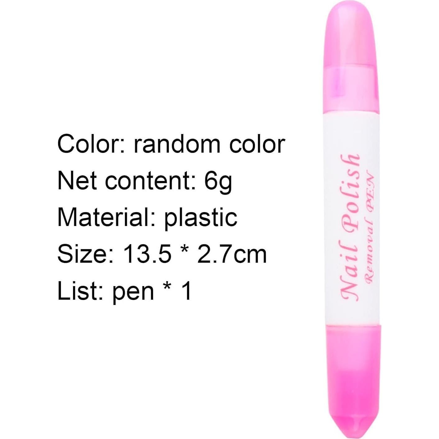 Bolígrafo Corrector de Esmalte de Uñas Rosa Calsgkspray 6g