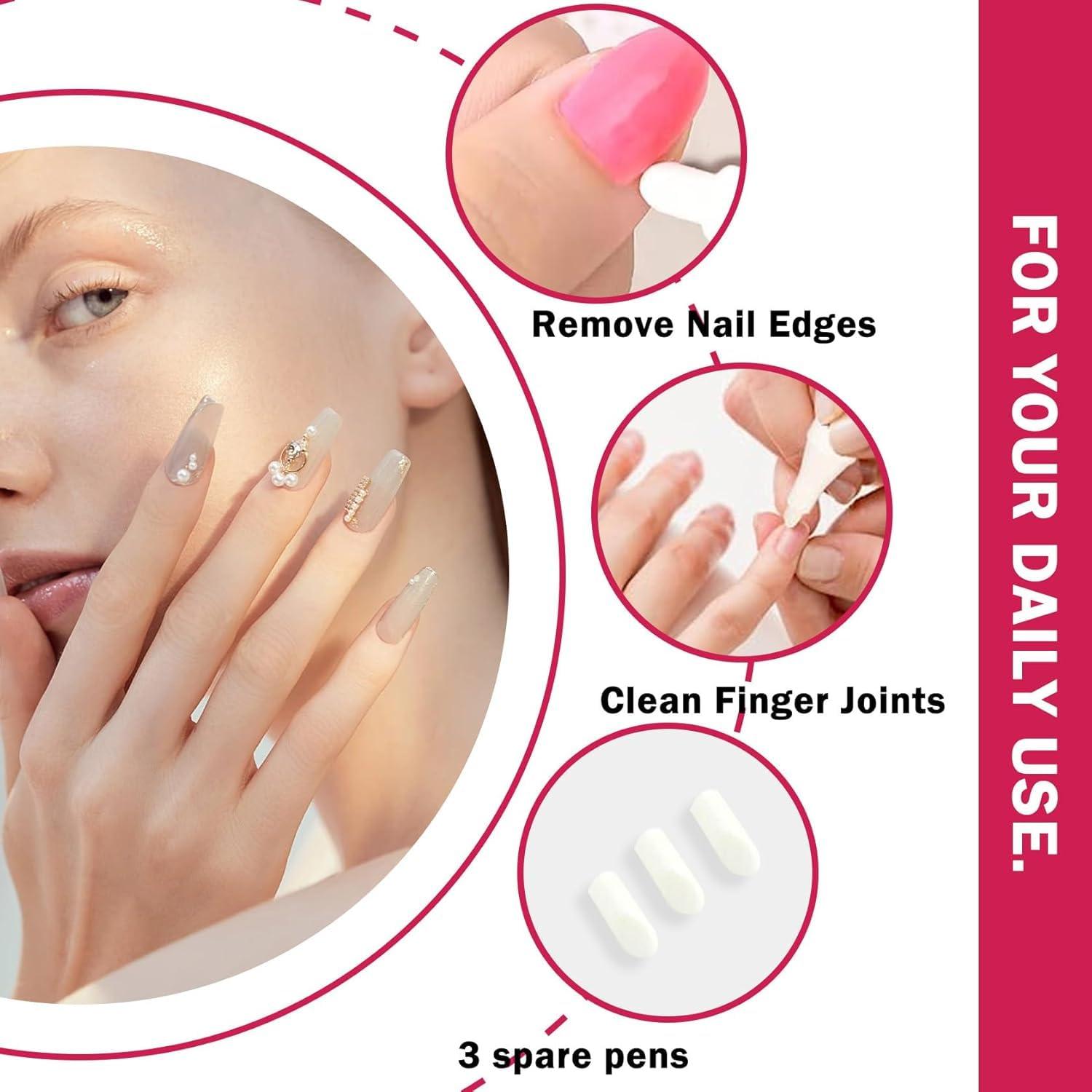 Bolígrafo Corrector de Esmalte de Uñas Rosa Calsgkspray 6g