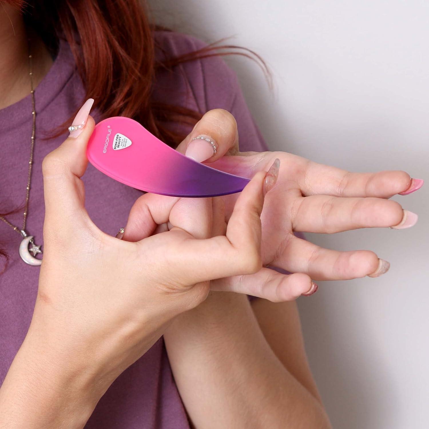 Juego de Limadoras de Uñas de Vidrio BONA Fide Beauty 2 Piezas