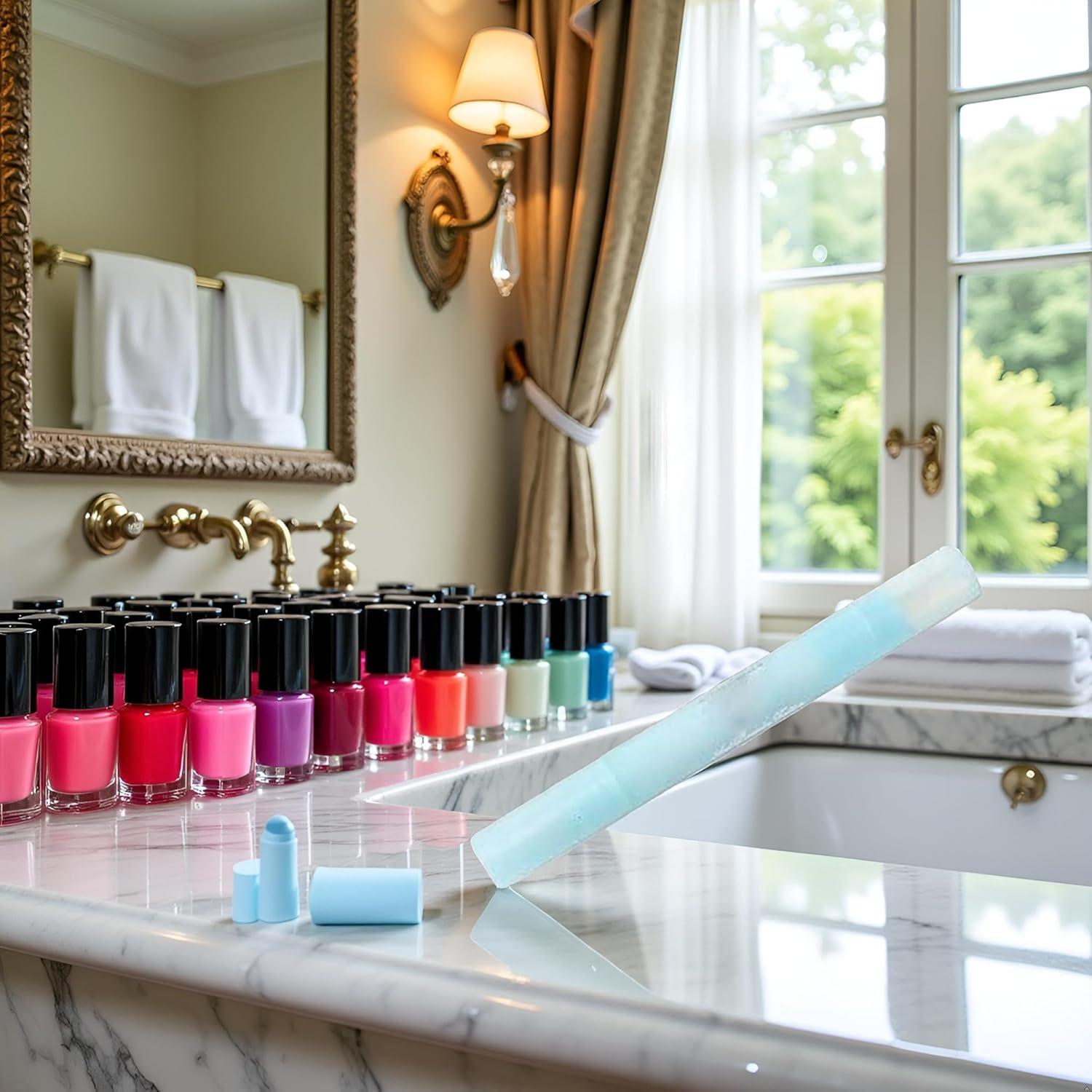 Lápiz Corrector de Esmalte de Uñas Rosojodg Azul Recargable