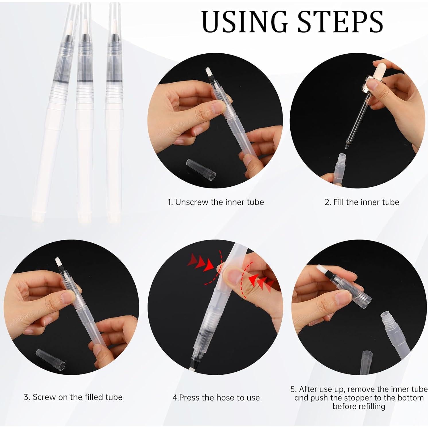 Bolígrafo de Aceite para Cutículas KALIONE 3PCS 6ML