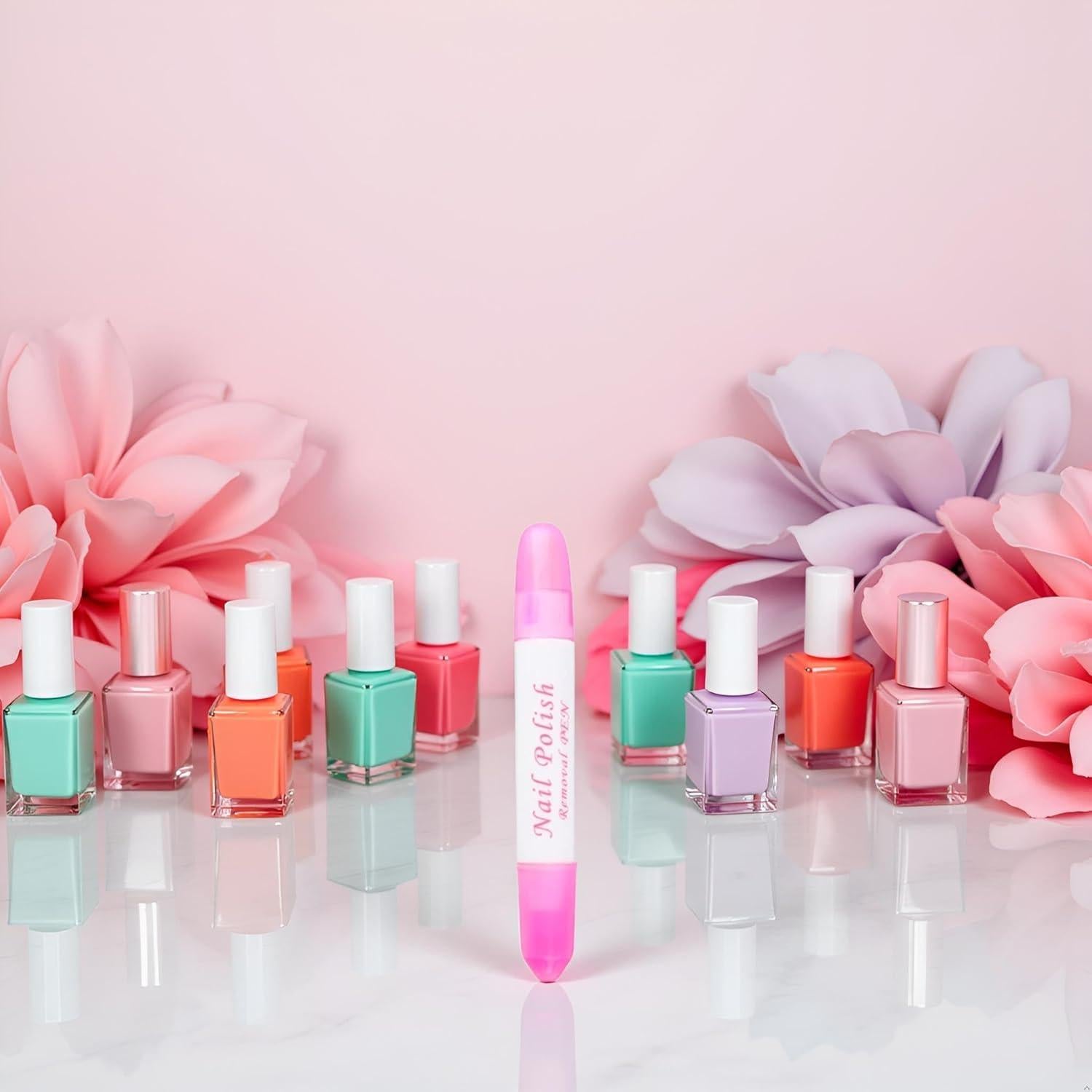 Bolígrafo Corrector de Esmalte de Uñas Myuiao Rosa 6g