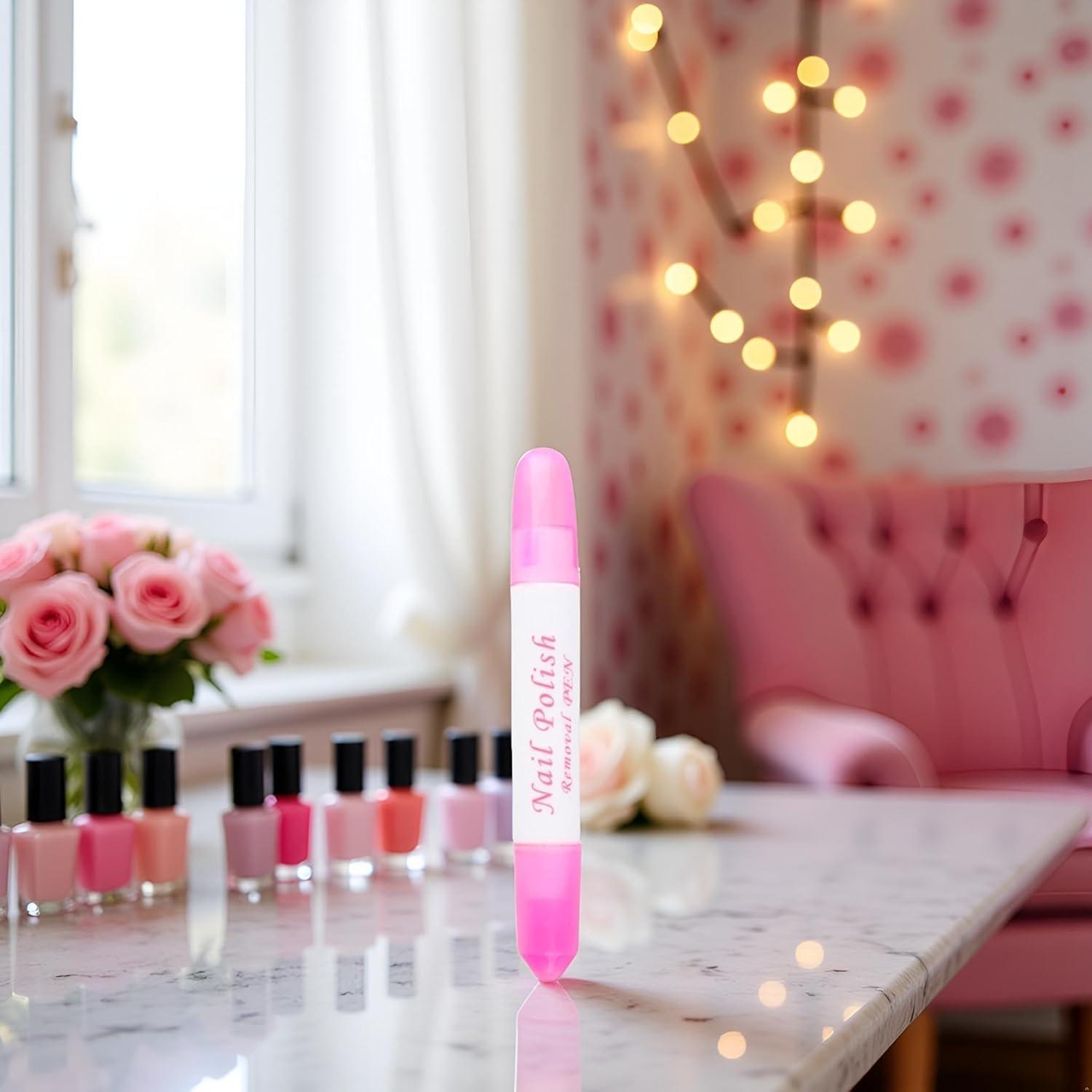 Bolígrafo Corrector de Esmalte de Uñas Myuiao Rosa 6g