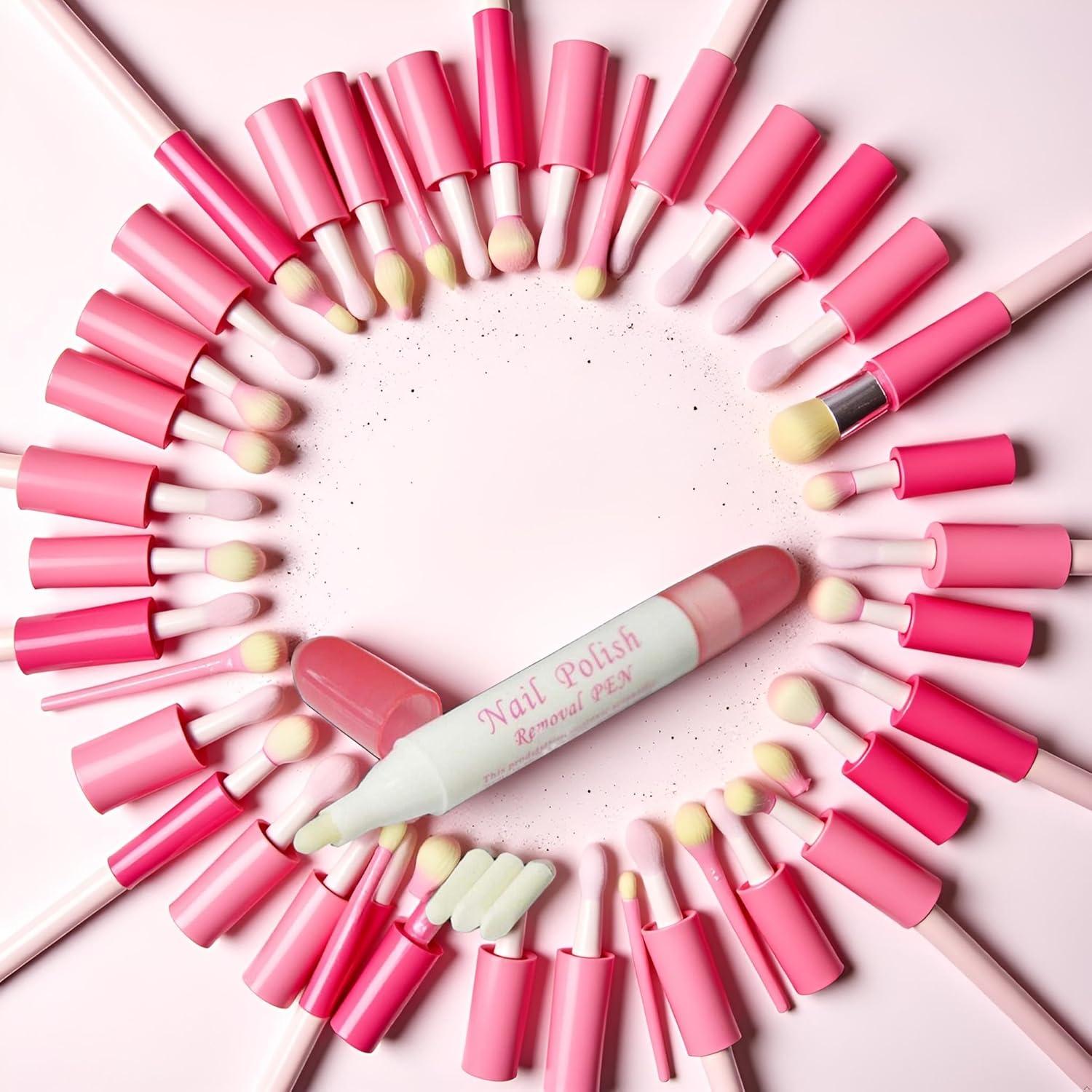 Set Lápiz Corrector de Esmalte de Uñas Qintreesify con 3 Puntas