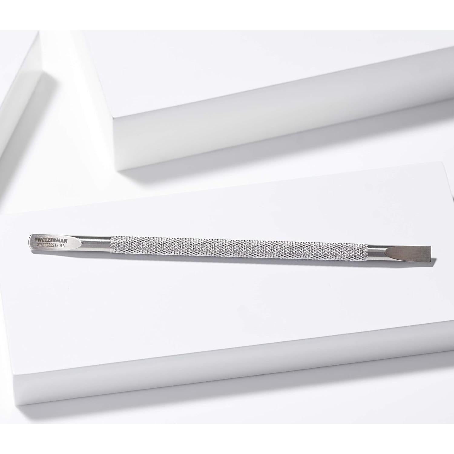 Empujador de Cutículas y Limpiador de Uñas Tweezerman Acero Inoxidable
