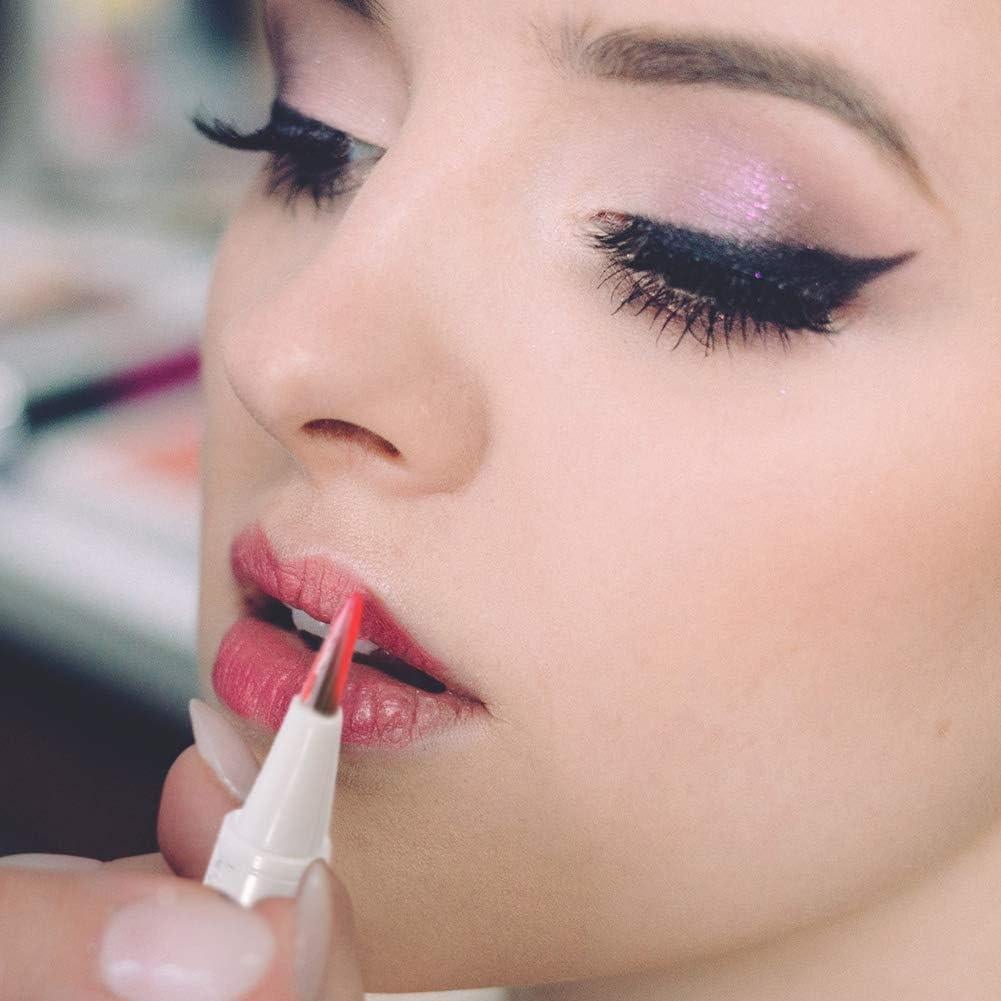 20 Bolígrafos de Aceite Transparentes para Uñas y Pestañas