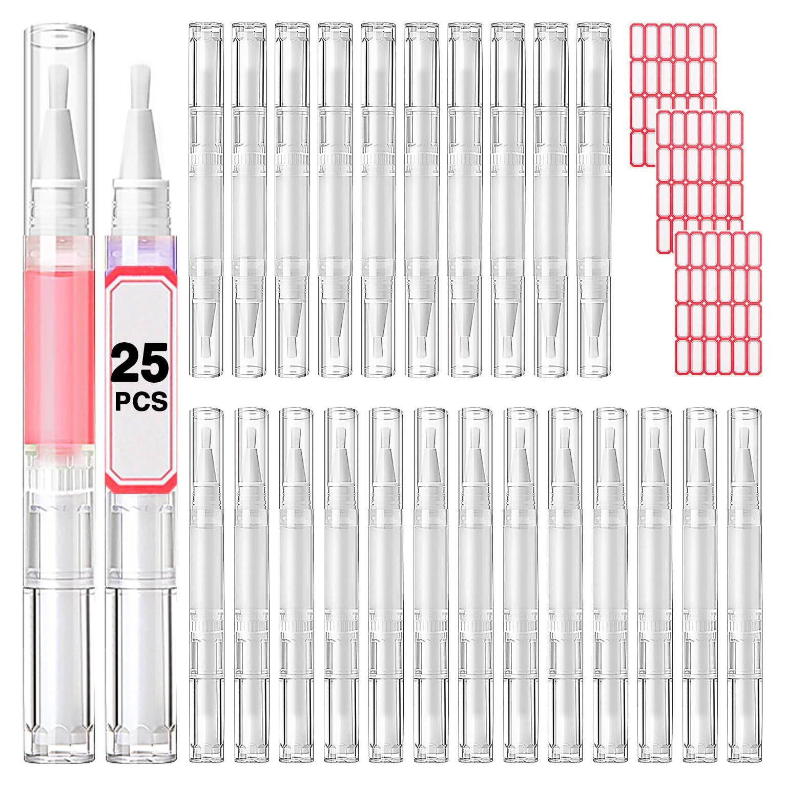 Bolígrafos de Aceite para Uñas DupakSYS 25 Pcs 3ml