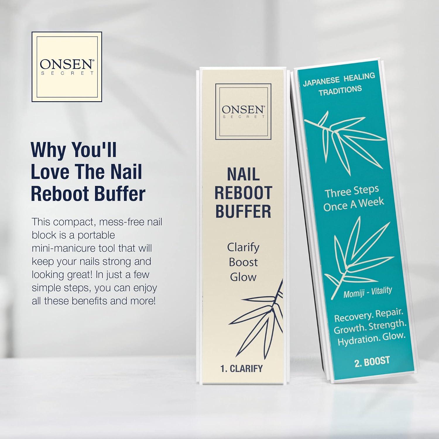 Kit de Cuidado de Uñas Onsen Secret - Crema y Aceite 15ml