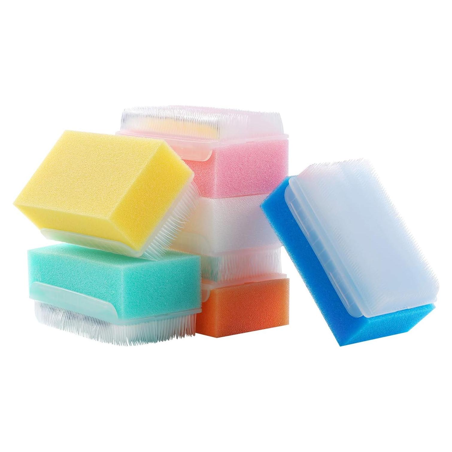 Cepillos Sensoriales Reutilizables ZIZNBA - 6 Colores, 8x5x3.81cm