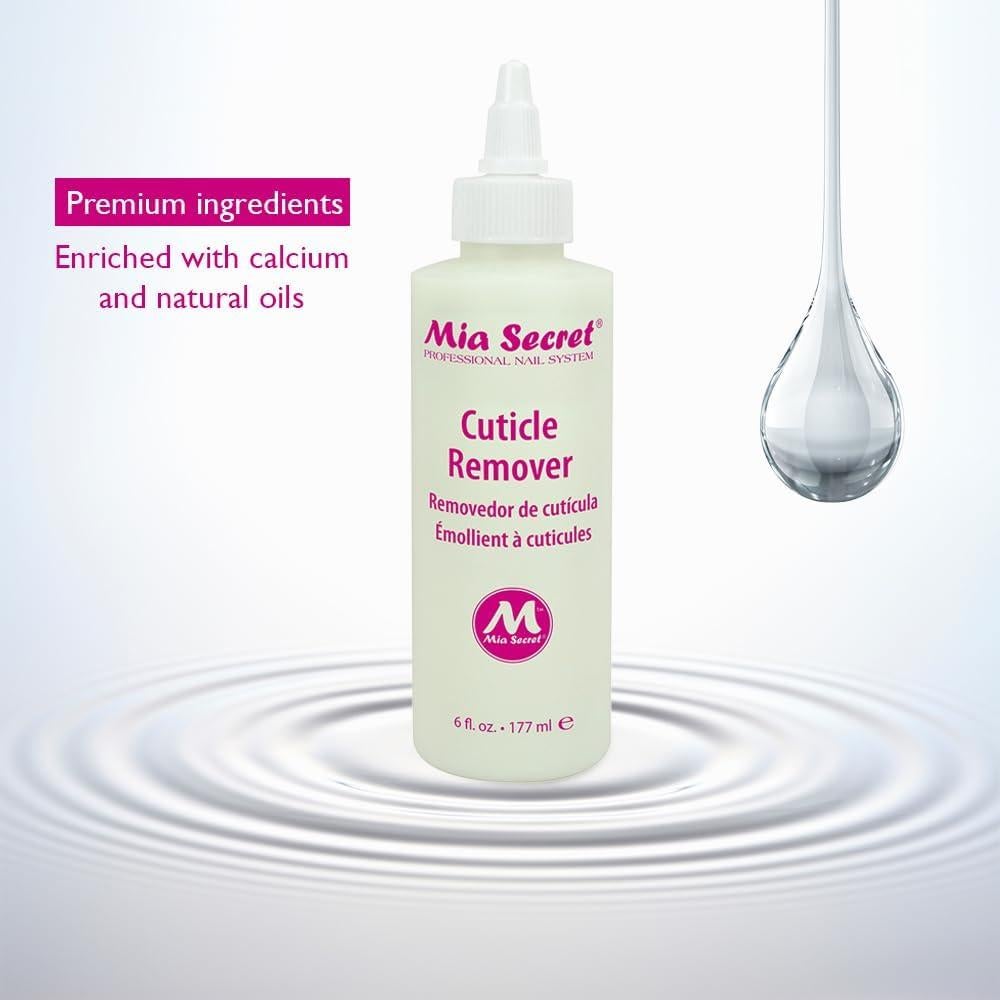 Removedor de Cutículas Mia Secret 177 ml - Rápido y Seguro