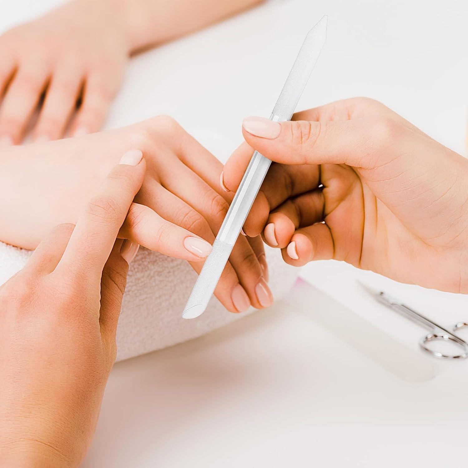 Set de 6 Empujadores de Cutículas de Vidrio Maitys - Manicura