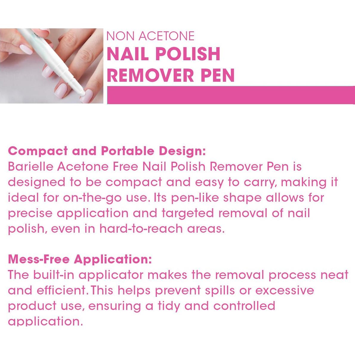 Barielle Lápiz Removedor de Esmalte Sin Acetona 4.1 ml