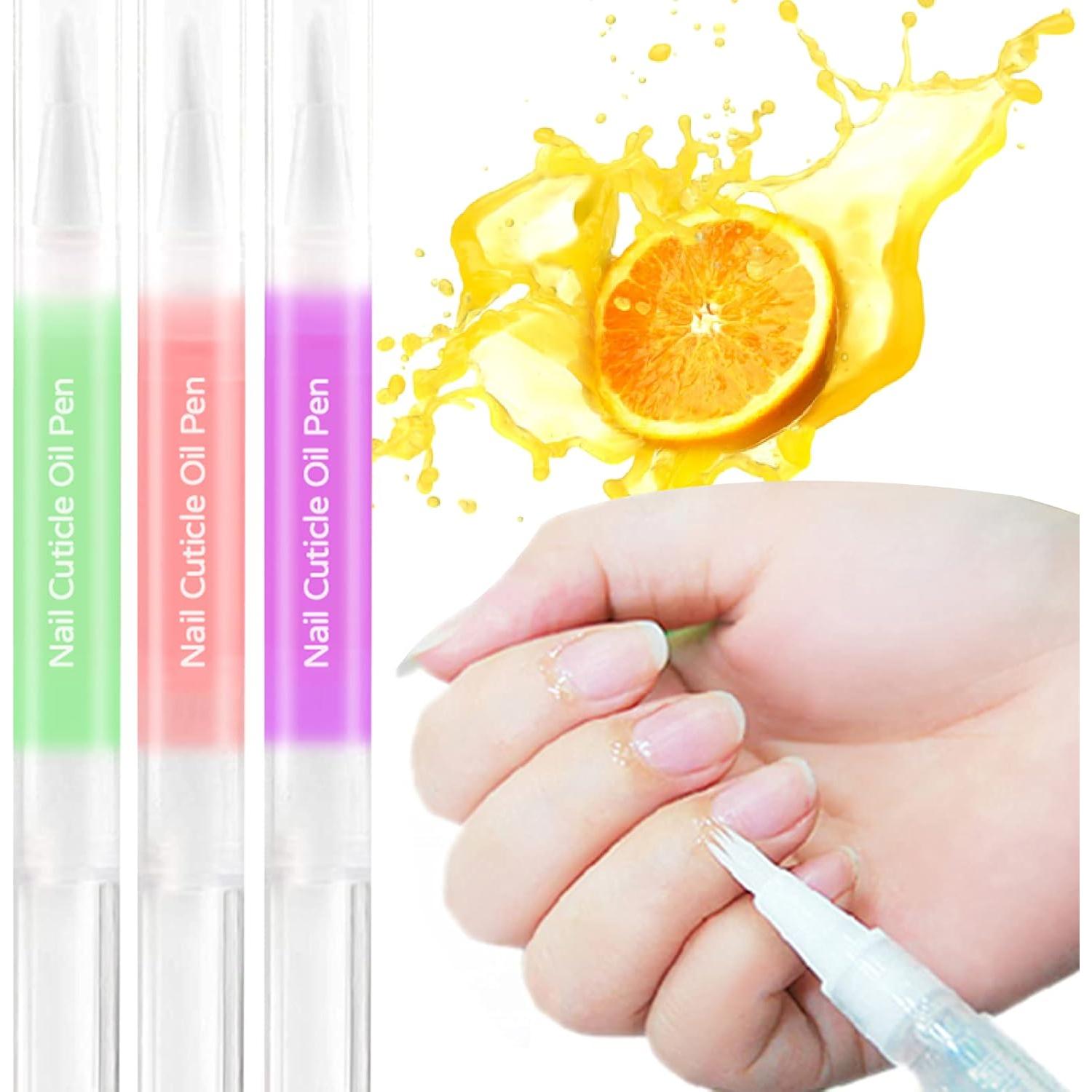 Bolígrafo Aceite Cutículas Uñas 28Pcs Nutrición Hidratante
