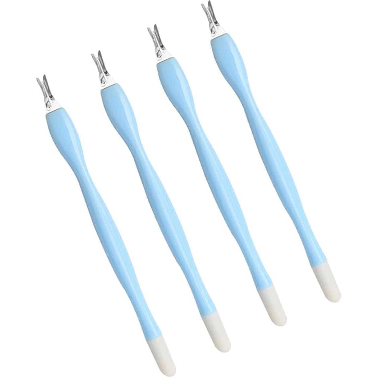 Cortador de Cutículas ONESWI 4 Pcs Acero Inoxidable Herramienta