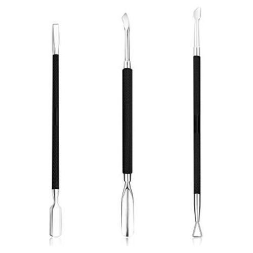 Empujador de Cutículas 6 en 1 Acero Inoxidable opove CP-3 Negro