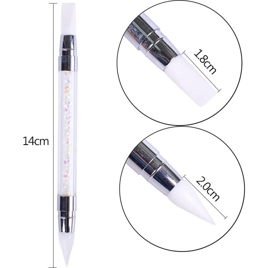 Bolígrafo de Arte para Uñas ccHuDE DY0040W con Punta Doble