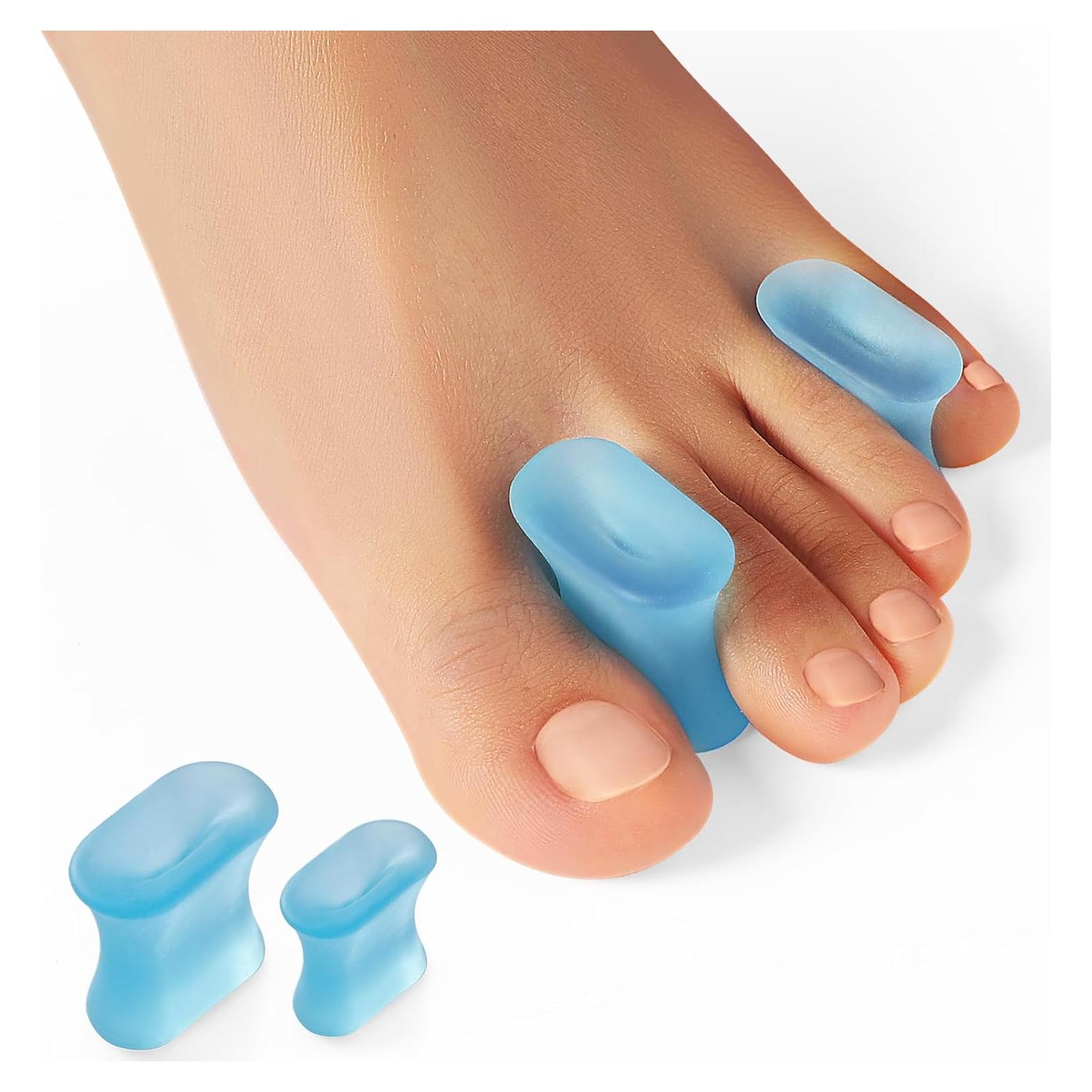 Separadores de Dedos de Gel Welnove - 12 Almohadillas para Juanetes